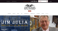 Desktop Screenshot of antiquesandthearts.com